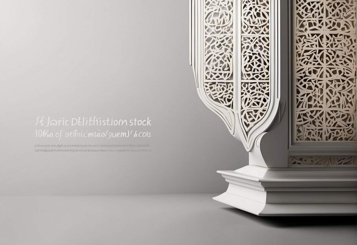 A collection of Islamic quotes displayed on a clean, white background with elegant calligraphy and decorative elements