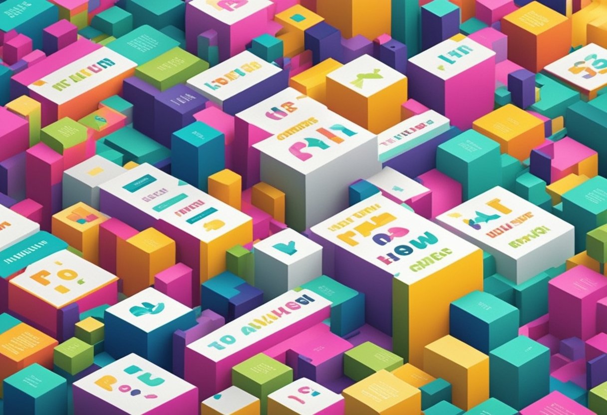 A colorful background with bold text quotes in various fonts and sizes, arranged in a dynamic and inspiring layout